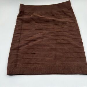 🤎 M&B Brown Bandage Bodycon Mini Skirt | One Size. New with no tags
